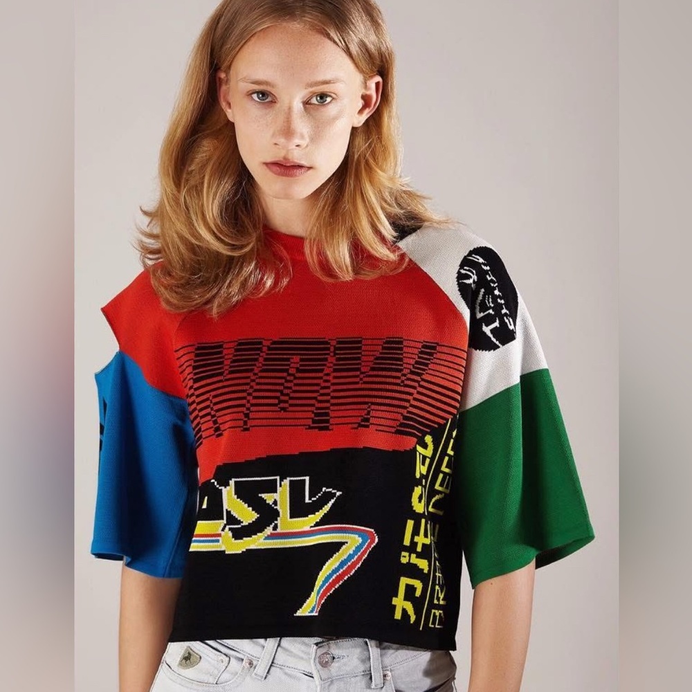 NWT Diesel Cropped Cut Out Top